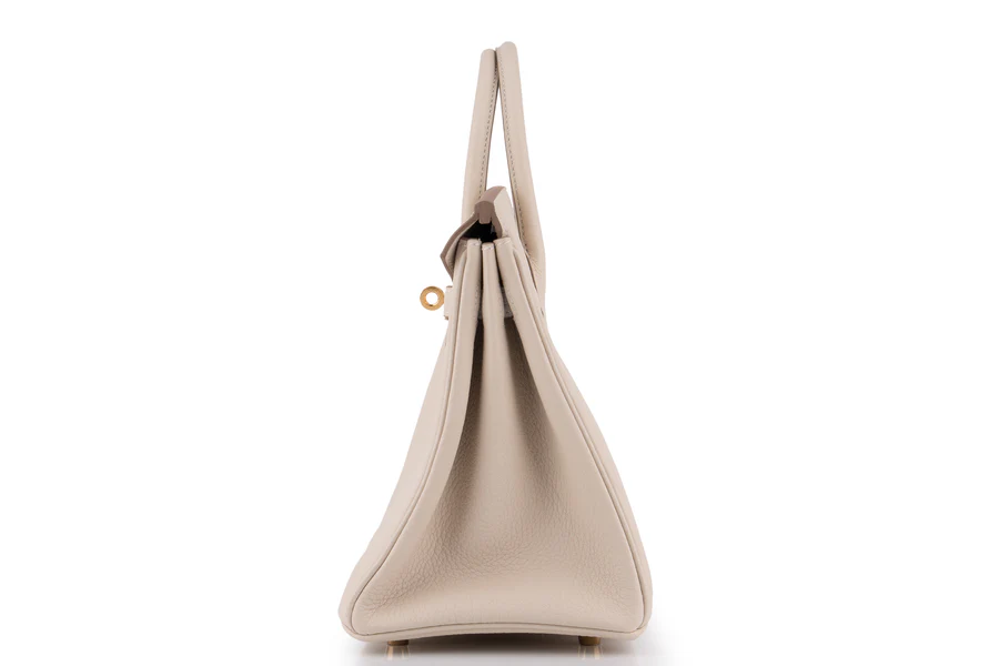 hermès birkin 25 togo craie ghw