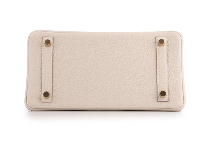 hermès birkin 25 togo craie ghw