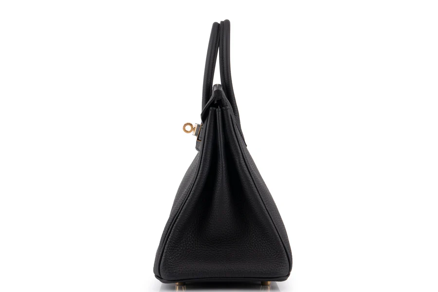 hermès birkin 25 togo noir ghw