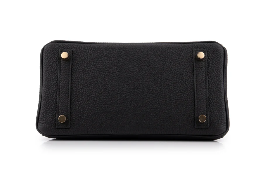 hermès birkin 25 togo noir ghw