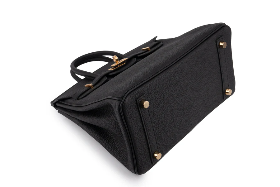 hermès birkin 25 togo noir ghw