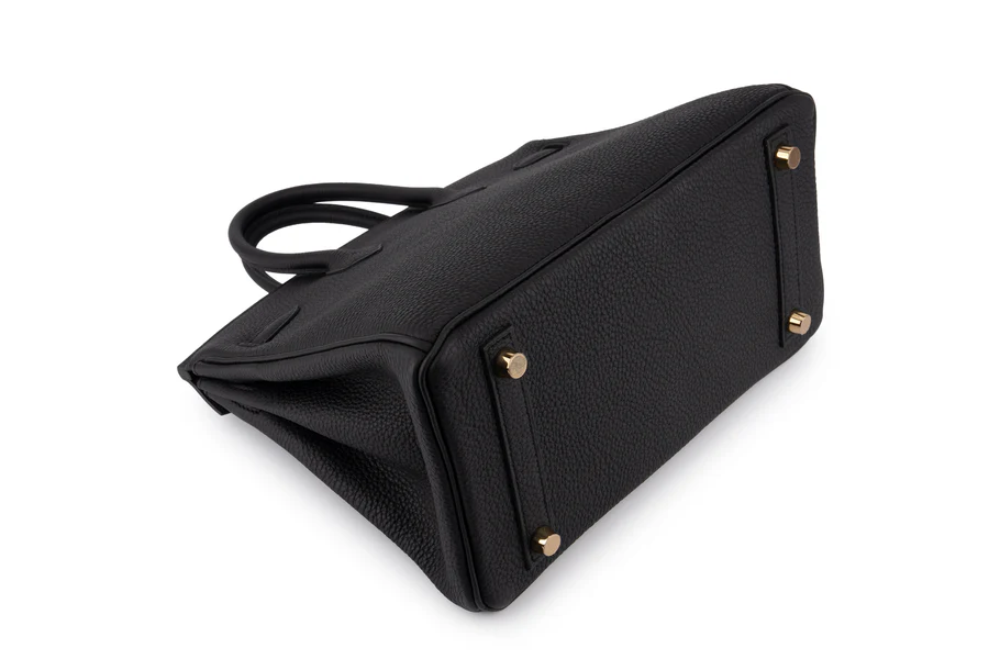 hermès birkin 25 togo noir ghw