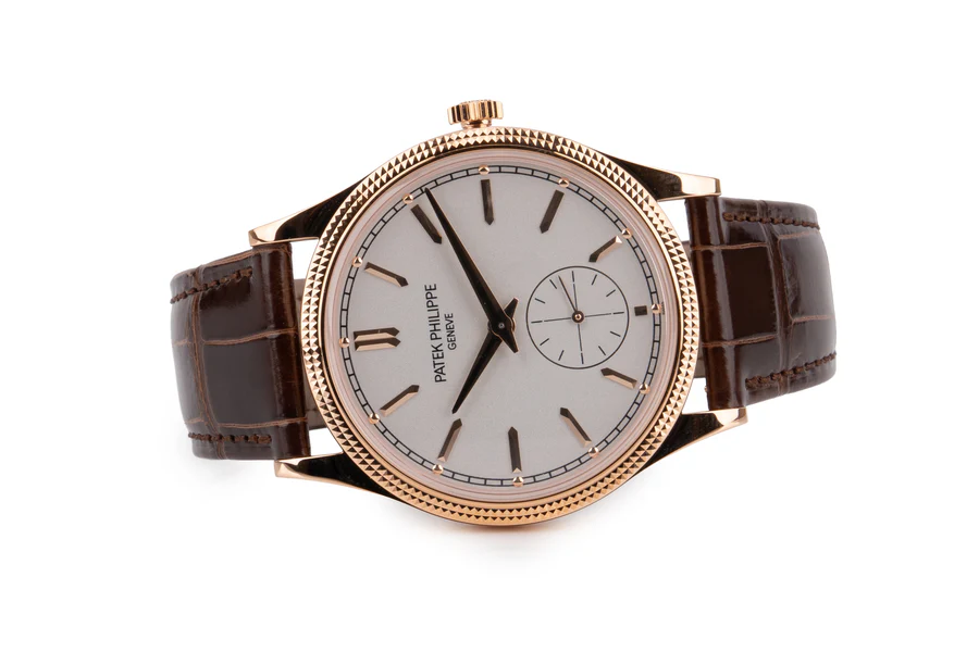 patek philippe calatrava ref 6119r 001 rose gold silver dial 39mm