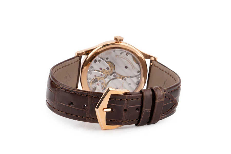 patek philippe calatrava ref 6119r 001 rose gold silver dial 39mm