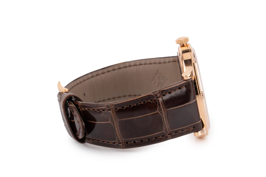 patek philippe calatrava ref 6119r 001 rose gold silver dial 39mm