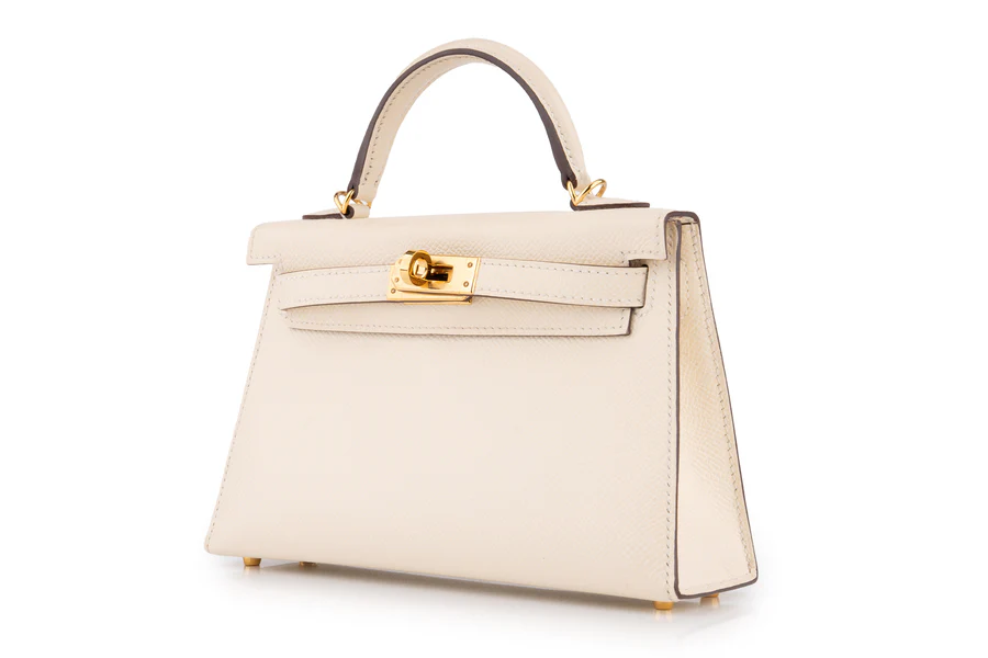 Hermès Mini Kelly Epsom Nata GHW - Image 2