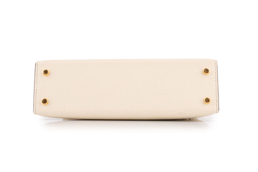 Hermès Mini Kelly Epsom Nata GHW - Image 6