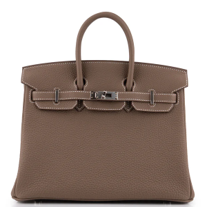 Hermès Birkin 25 Togo Etoupe PHW