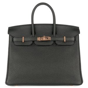 Hermès Birkin 25 Togo Noir RGHW