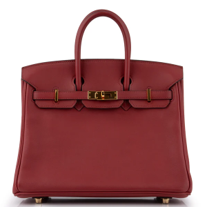 Hermès Birkin 25 Swift Rouge Grenant GHW