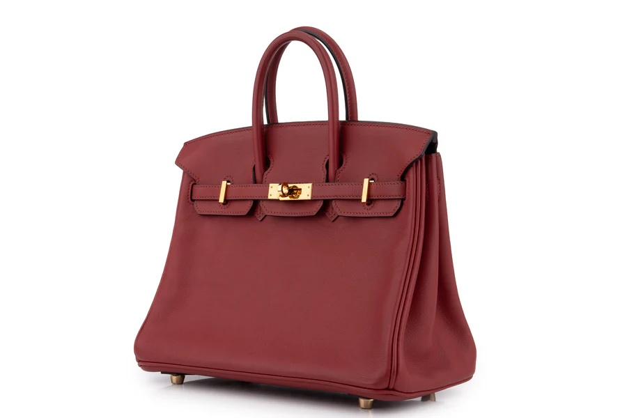 Hermès Birkin 25 Swift Rouge Grenant GHW - Image 2