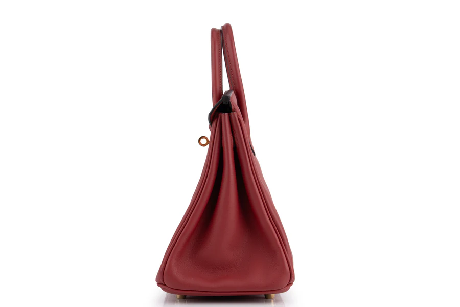 Hermès Birkin 25 Swift Rouge Grenant GHW - Image 3