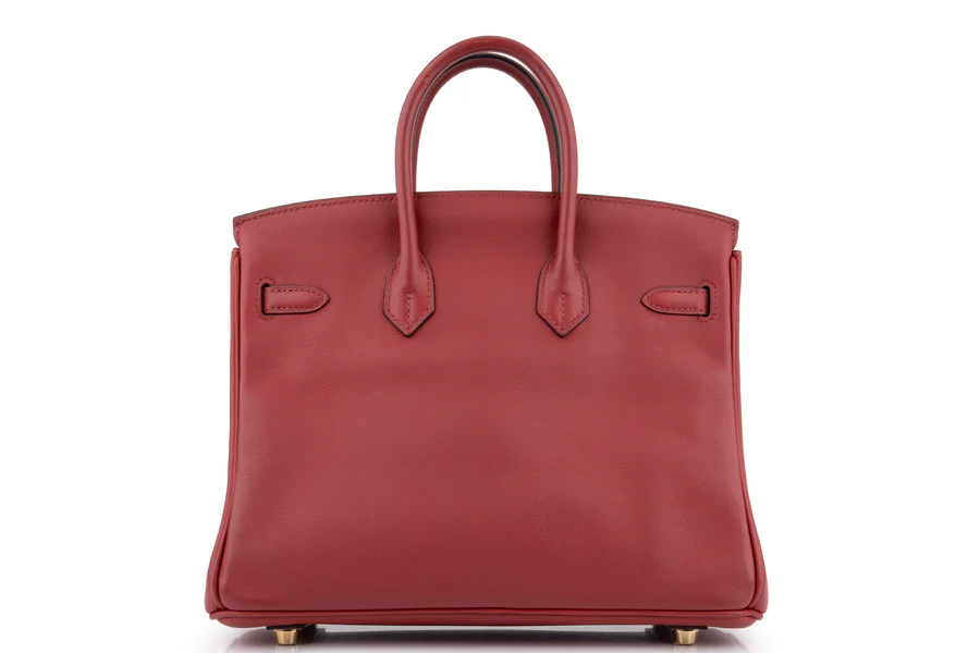 Hermès Birkin 25 Swift Rouge Grenant GHW - Image 4