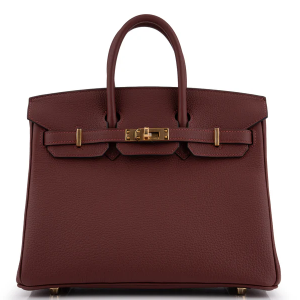 Hermès Birkin 25 Togo Rouge H GHW