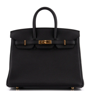Hermès Birkin 25 Togo Noir GHW