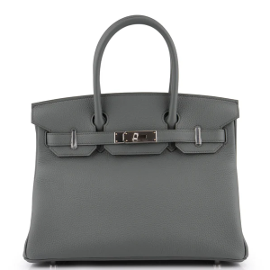 Hermès Birkin 30 Togo Vert Amande PHW