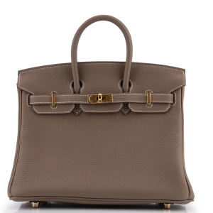 Hermès Birkin 25 Togo Etoupe GHW