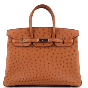 Hermès Birkin 35 Ostrich Cognac PHW