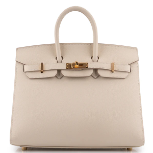 Hermès Birkin 25 Epsom Nata GHW