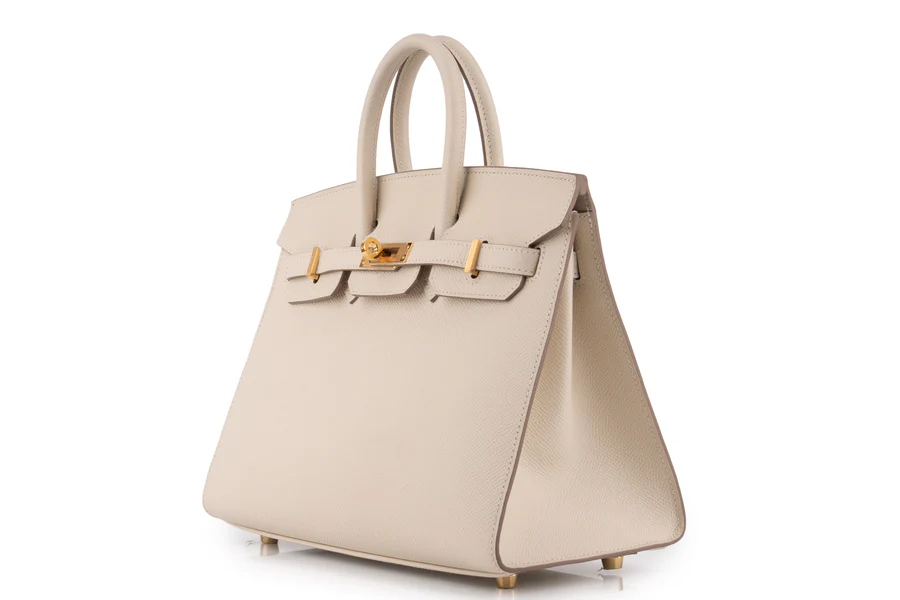 Hermès Birkin 25 Epsom Nata GHW - Image 2