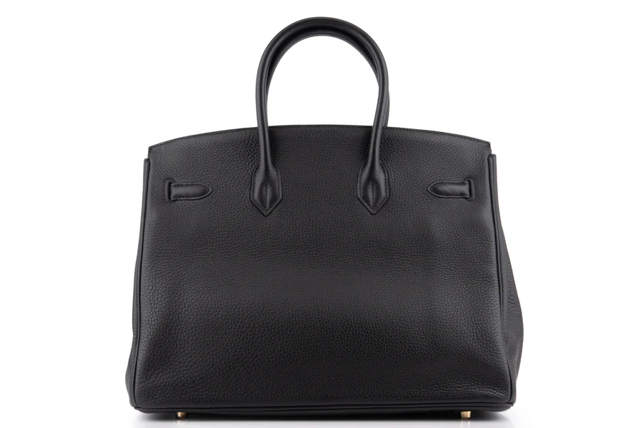 Hermès Birkin 35 Clemence Noir GHW - Image 4