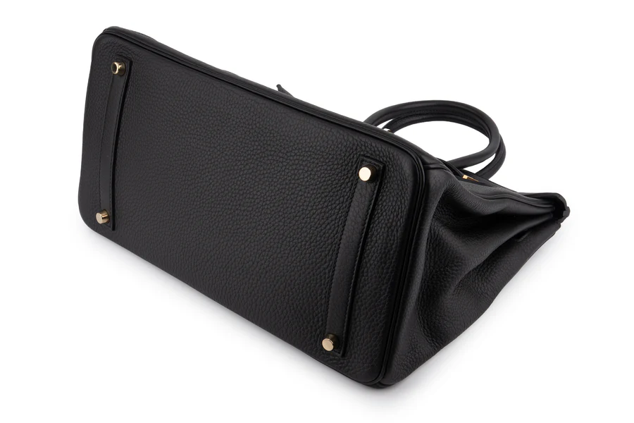 Hermès Birkin 35 Clemence Noir GHW - Image 9