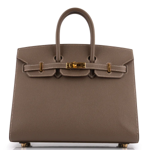 Hermès Birkin 25 Epsom Etoupe GHW