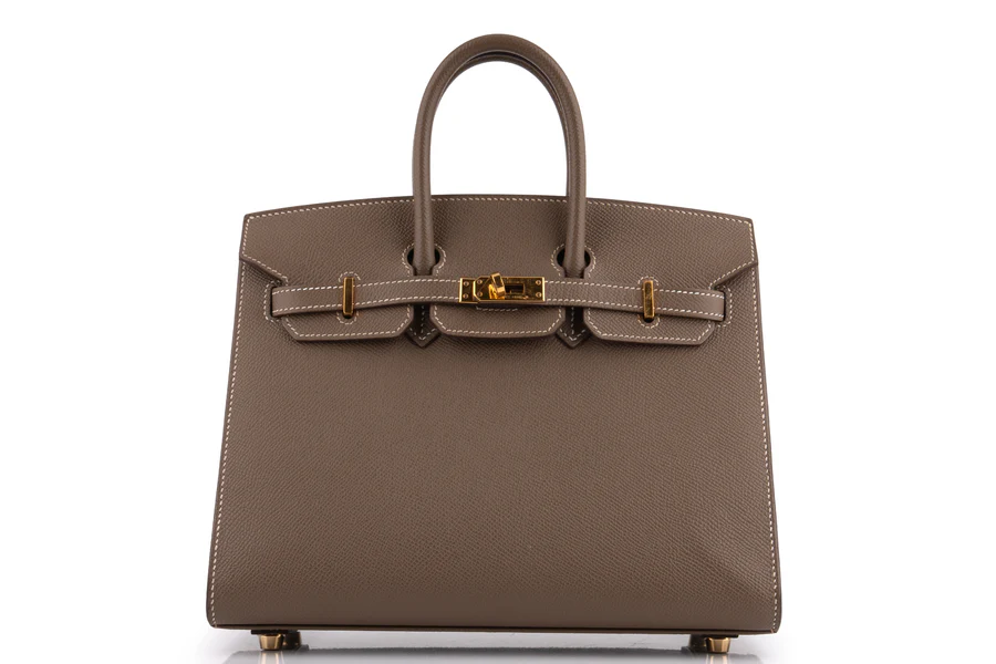 Hermès Birkin 25 Epsom Etoupe GHW