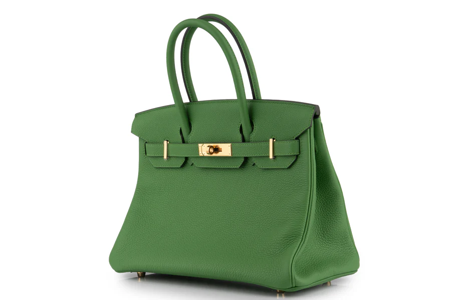 Hermès Birkin 30 Togo Vert Yucca GHW - Image 2