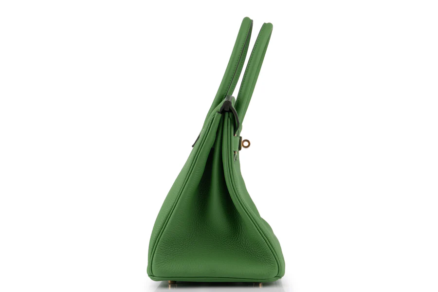 Hermès Birkin 30 Togo Vert Yucca GHW - Image 5