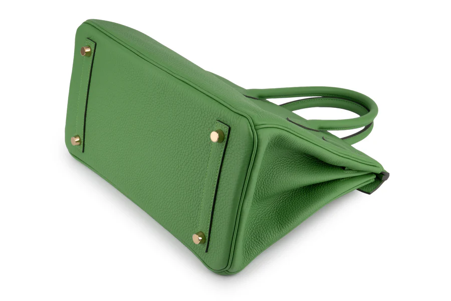 Hermès Birkin 30 Togo Vert Yucca GHW - Image 9