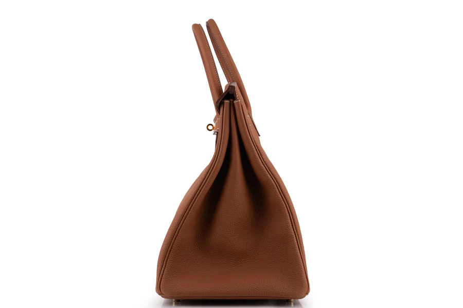 Hermès Birkin 40 Togo Gold GHW - Image 3