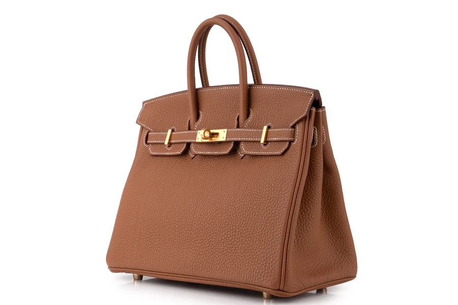 Hermès Birkin 25 Togo Gold GHW - Image 2