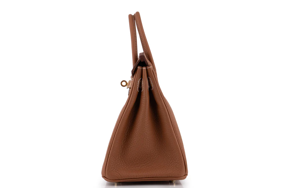Hermès Birkin 25 Togo Gold GHW - Image 3