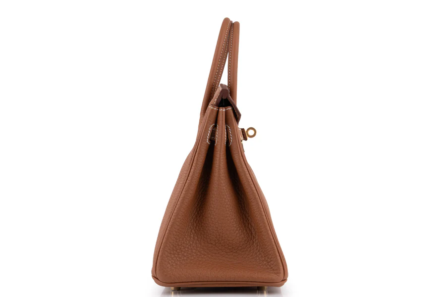 Hermès Birkin 25 Togo Gold GHW - Image 5