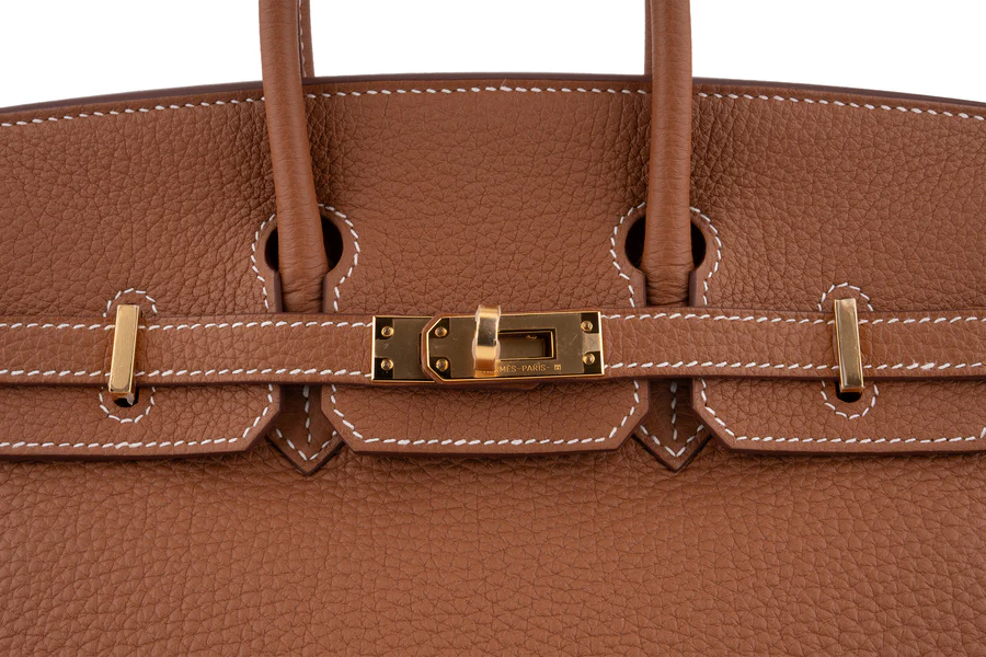 Hermès Birkin 25 Togo Gold GHW - Image 7