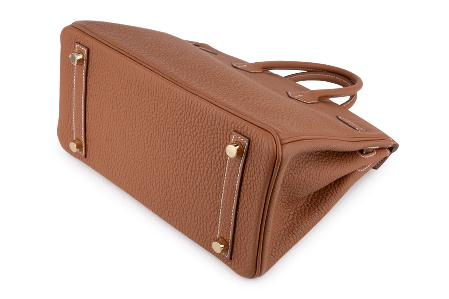 Hermès Birkin 25 Togo Gold GHW - Image 10