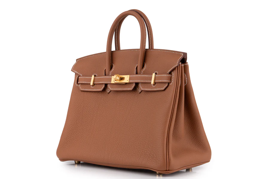 Hermès Birkin 25 Togo Gold BGHW - Image 2