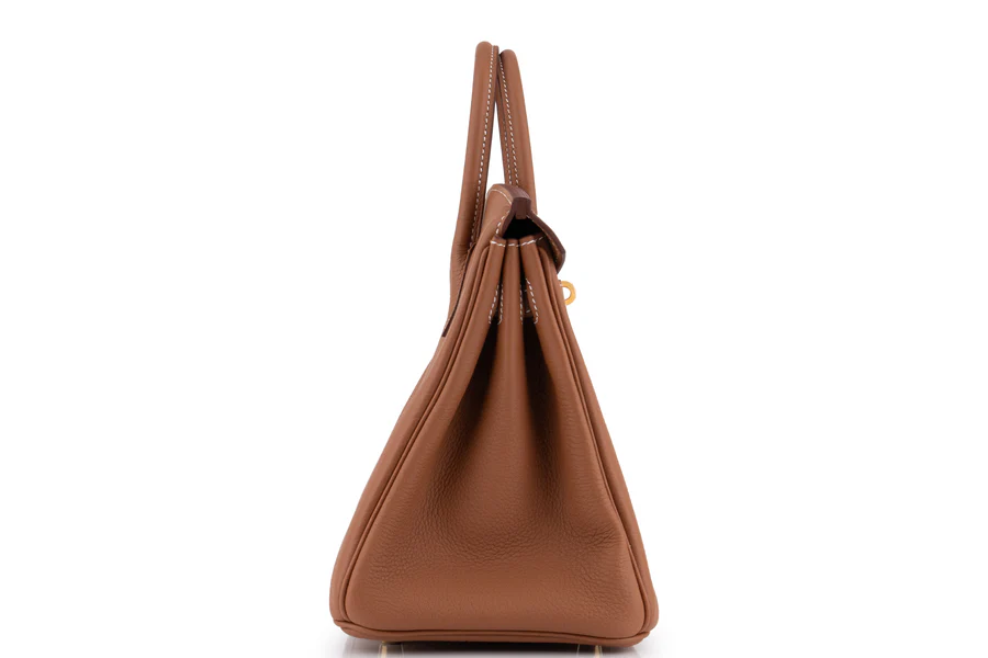 Hermès Birkin 25 Togo Gold BGHW - Image 5