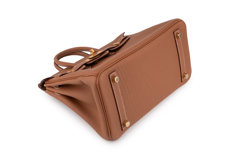 Hermès Birkin 25 Togo Gold BGHW - Image 8