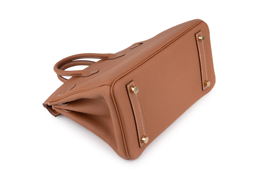 Hermès Birkin 25 Togo Gold BGHW - Image 10