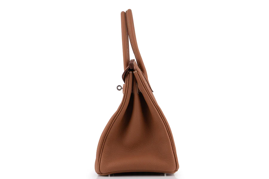 Hermès Birkin 30 Togo Gold PHW - Image 3