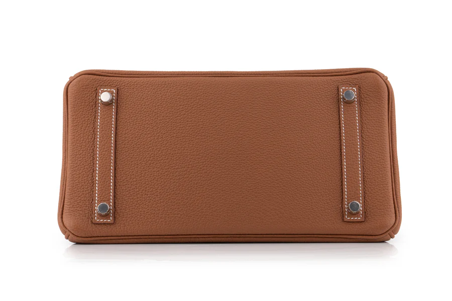 Hermès Birkin 30 Togo Gold PHW - Image 6