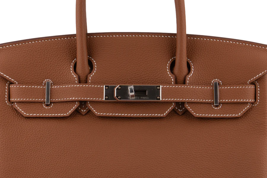 Hermès Birkin 30 Togo Gold PHW - Image 7