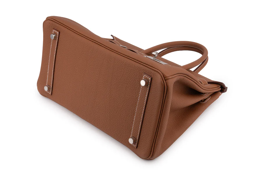 Hermès Birkin 30 Togo Gold PHW - Image 8