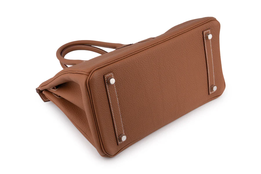 Hermès Birkin 30 Togo Gold PHW - Image 11