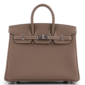 Hermès Birkin 25 Togo Etoupe PHW