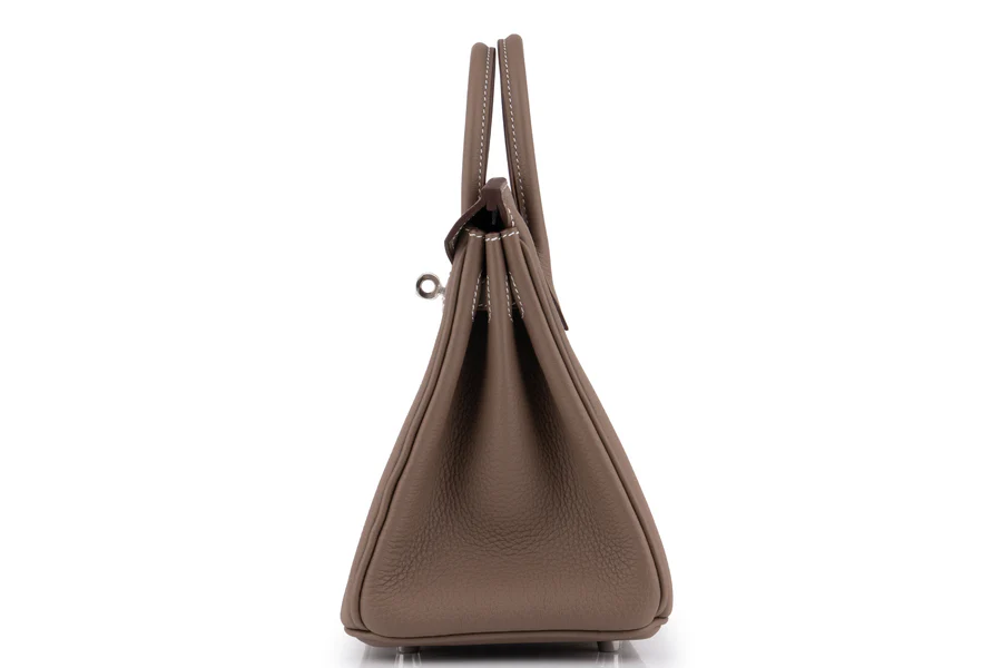 Hermès Birkin 25 Togo Etoupe PHW - Image 3