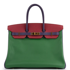 Hermès Birkin 35 Epsom Tri Colour GHW