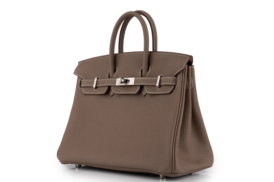 Hermès Birkin 25 Togo Etoupe PHW - Image 2